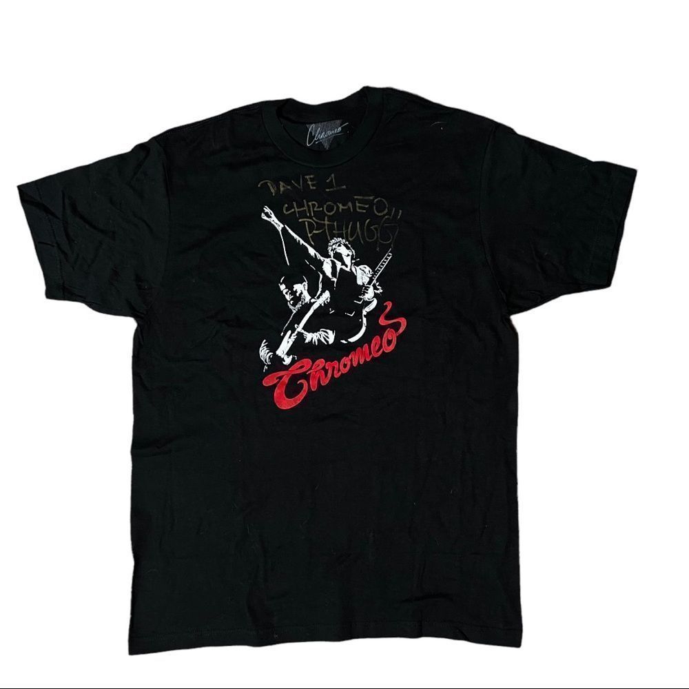 RARE Chromeo Autographed Tee